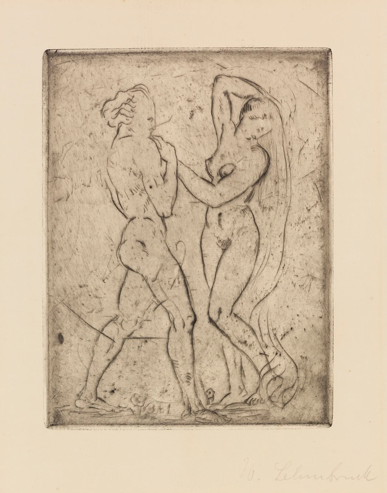 Tanz av Wilhelm Lehmbruck