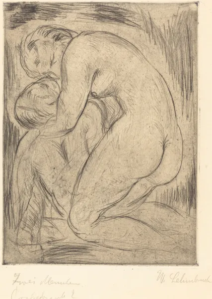 The Dead Man (Der tote Mann) av Wilhelm Lehmbruck