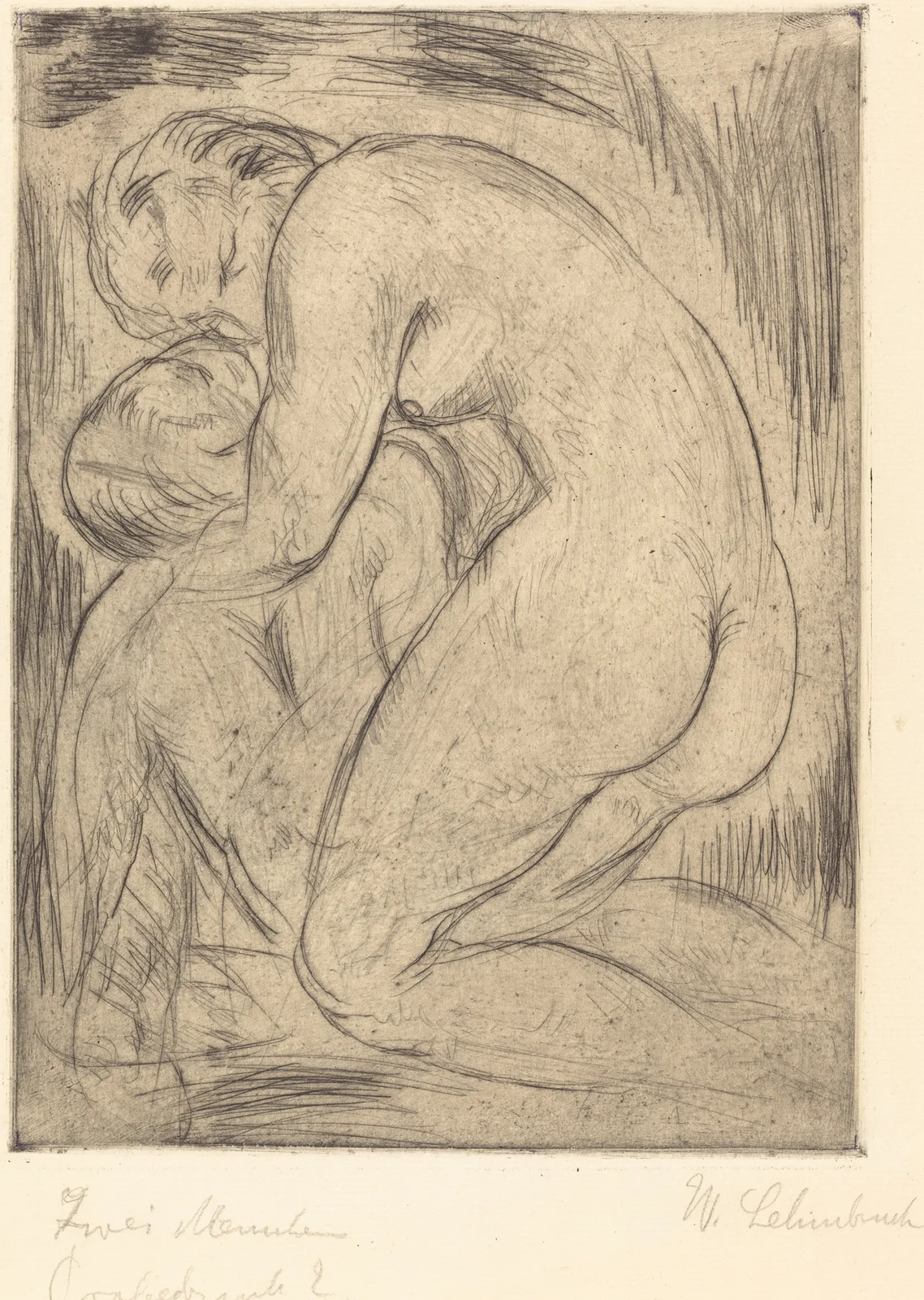 The Dead Man (Der tote Mann) av Wilhelm Lehmbruck