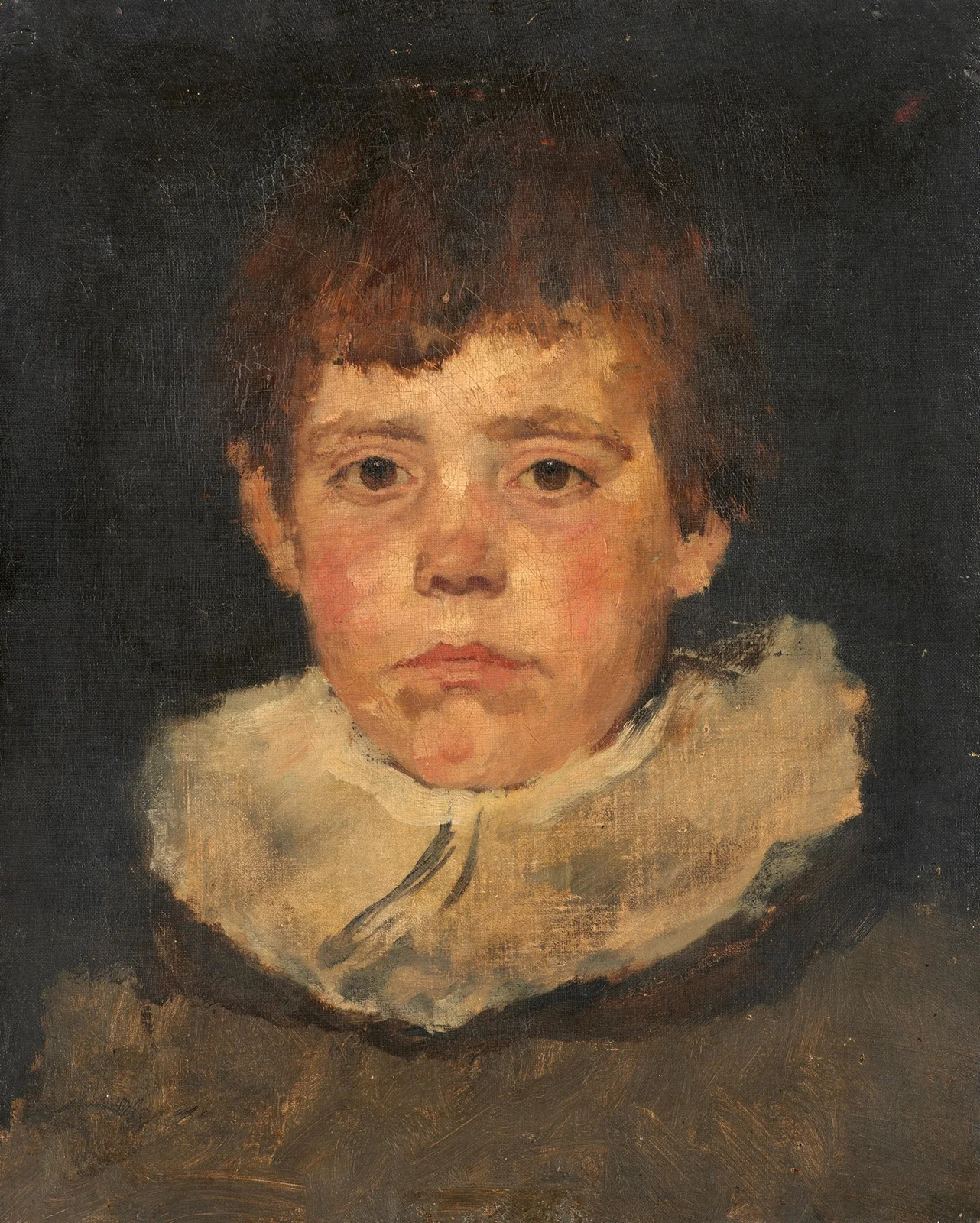 Rothaariger Junge av Wilhelm Leibl