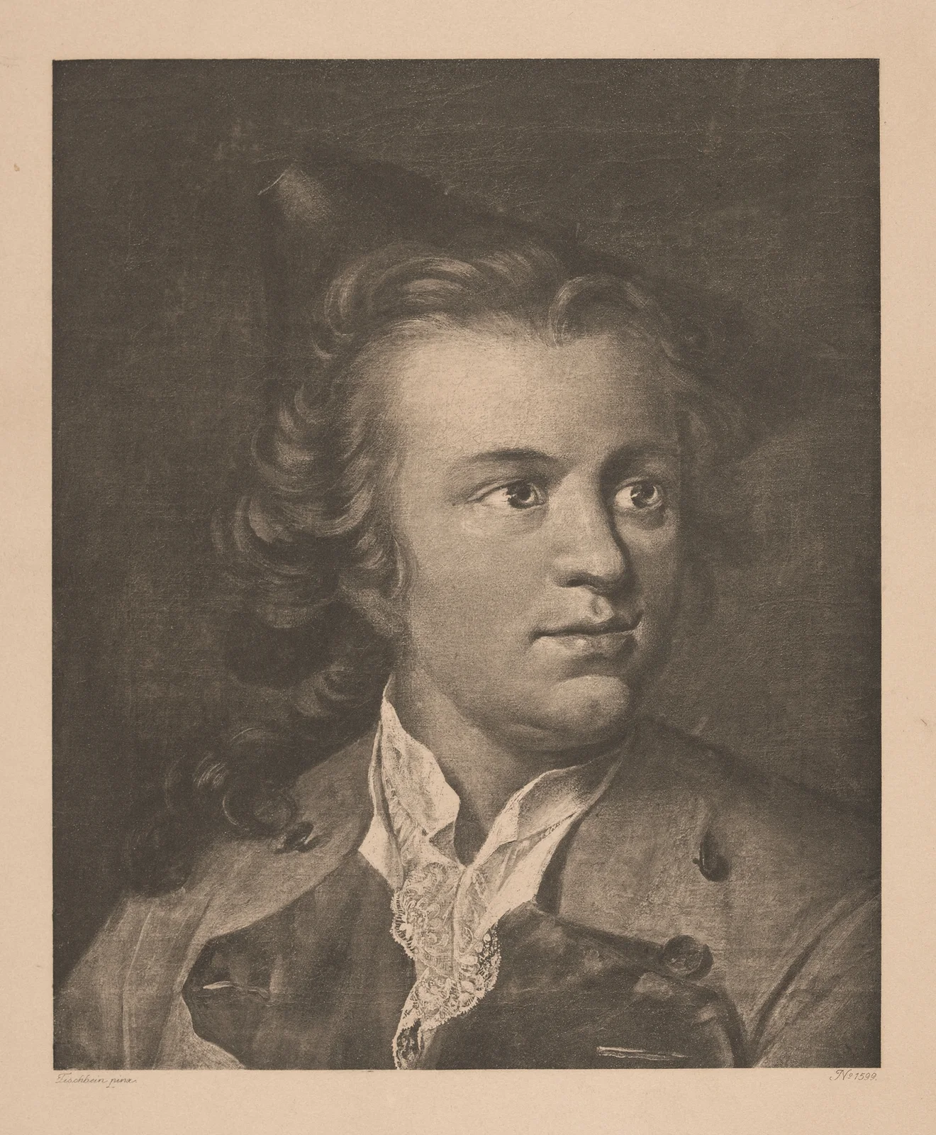 G. E. Lessing av Johann Heinrich Wilhelm Tischbein