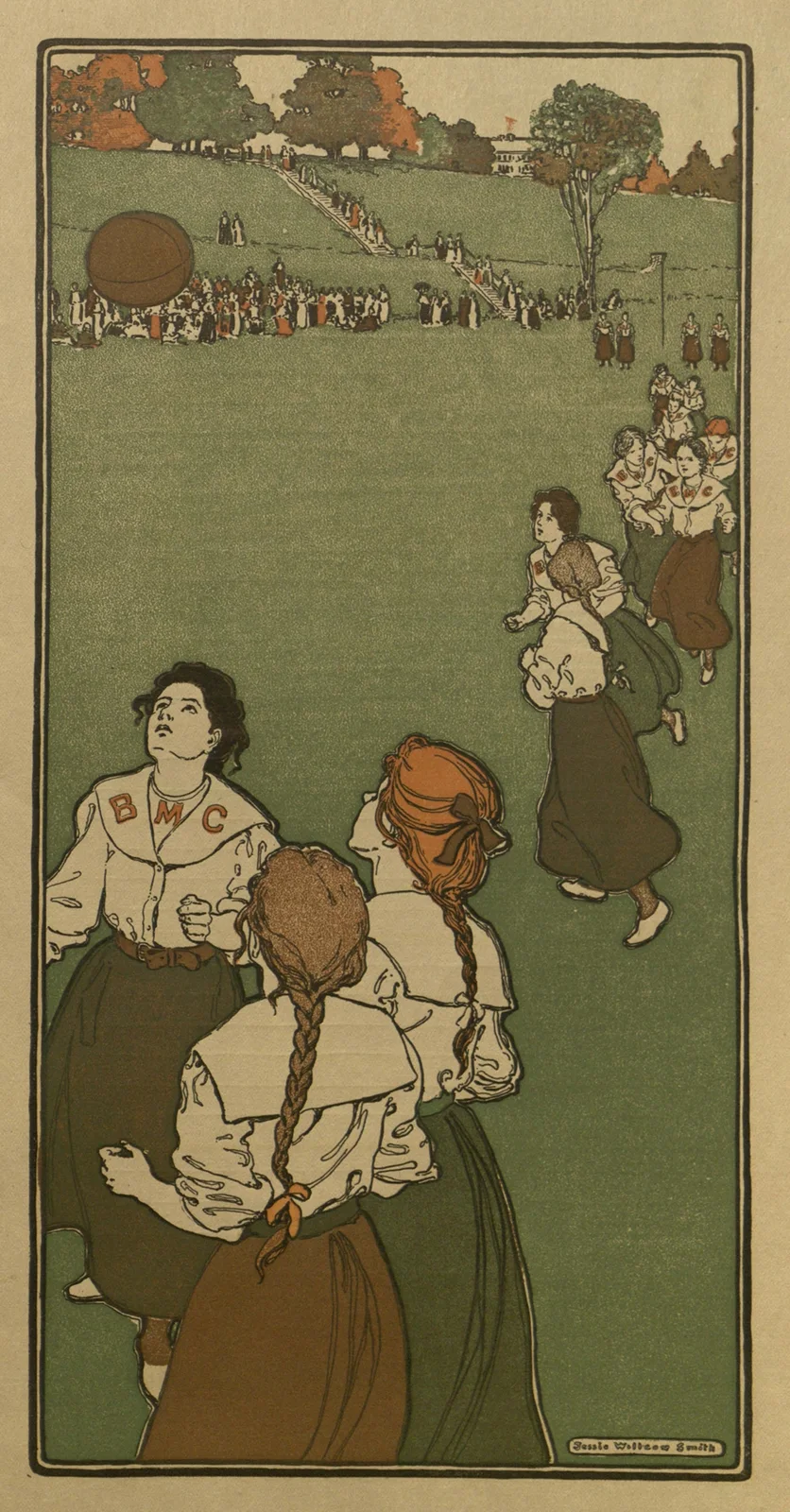 Febuary av Jessie Willcox Smith