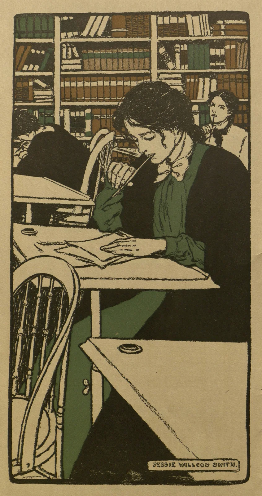 January av Jessie Willcox Smith