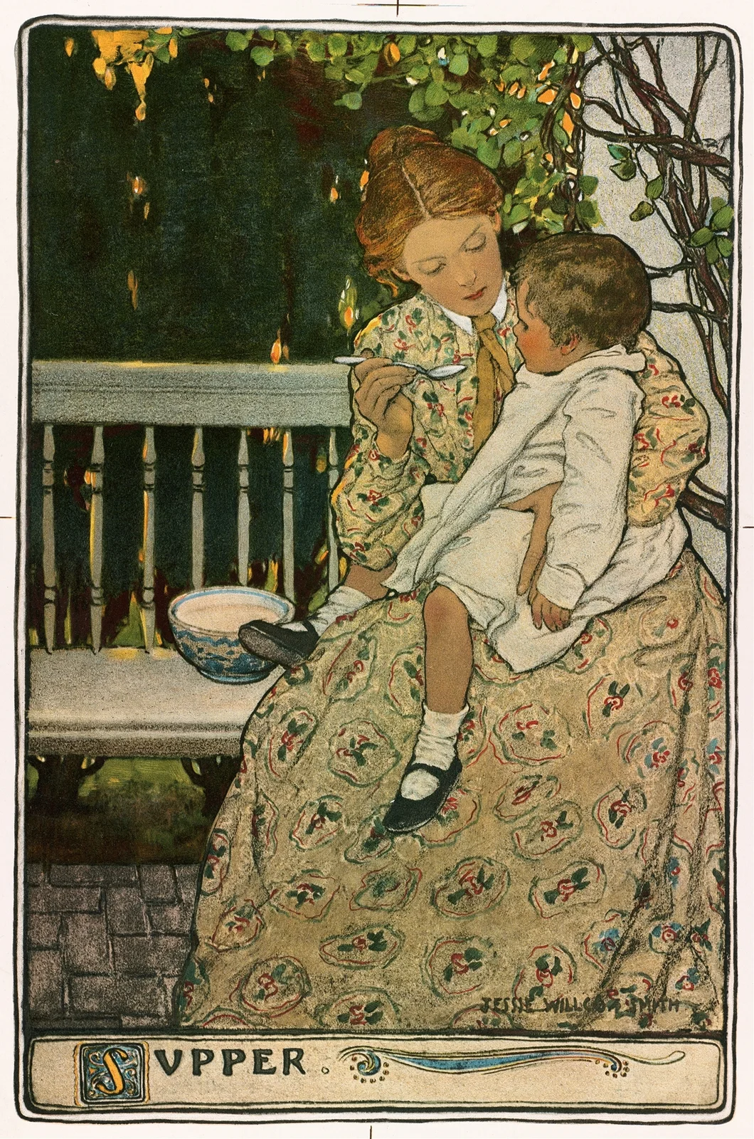 Supper av Jessie Willcox Smith