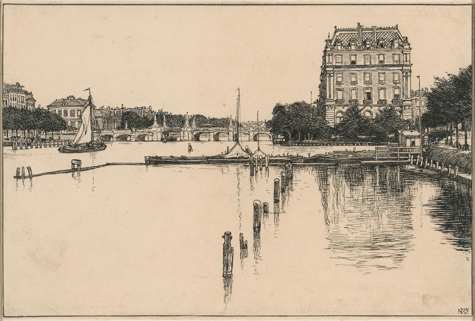 De Amstel. – nr 2 av Willem Wenckebach