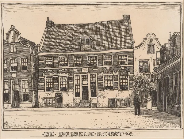 De Dubbele Buurt te Amsterdam av Willem Wenckebach