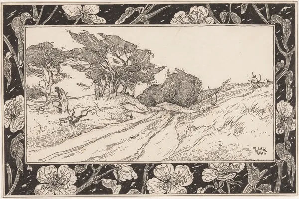 Duinlandschap met helmgras (in or before 1893) av Willem Wenckebach
