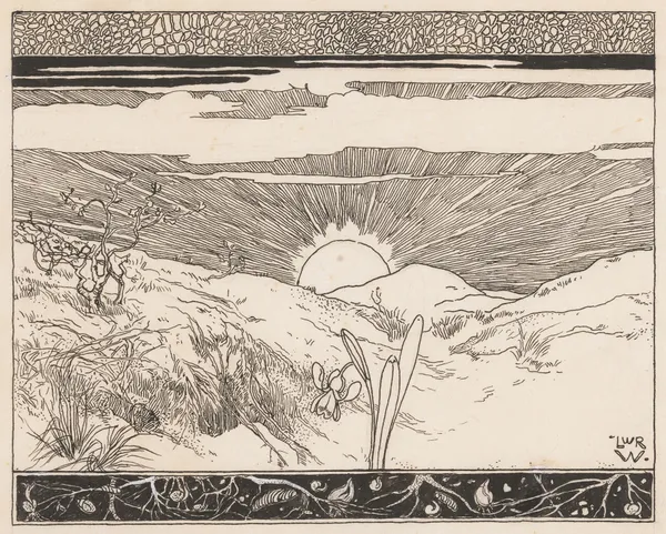 Sneeuwklokje (in or before 1893) av Willem Wenckebach