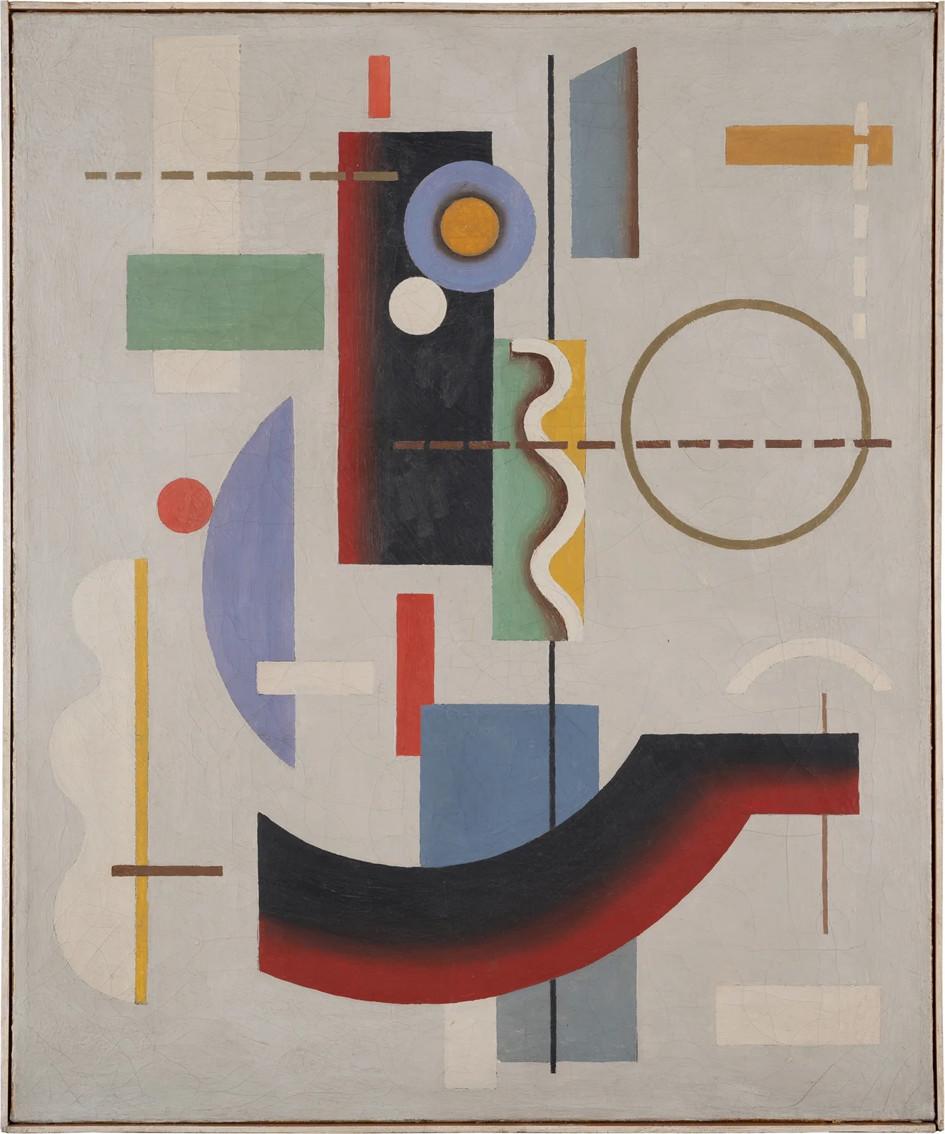 Geometrical floating forms av Willi Baumeister