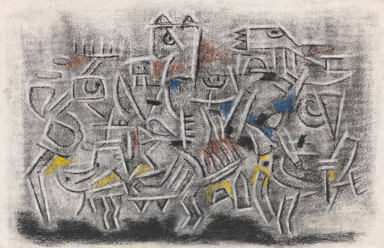 Ohne Titel av Willi Baumeister