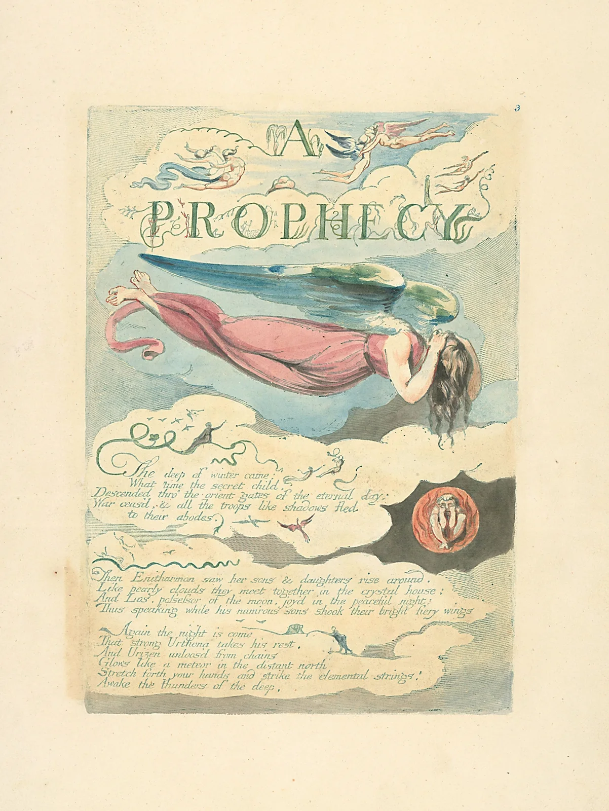 A Prophecy av William Blake