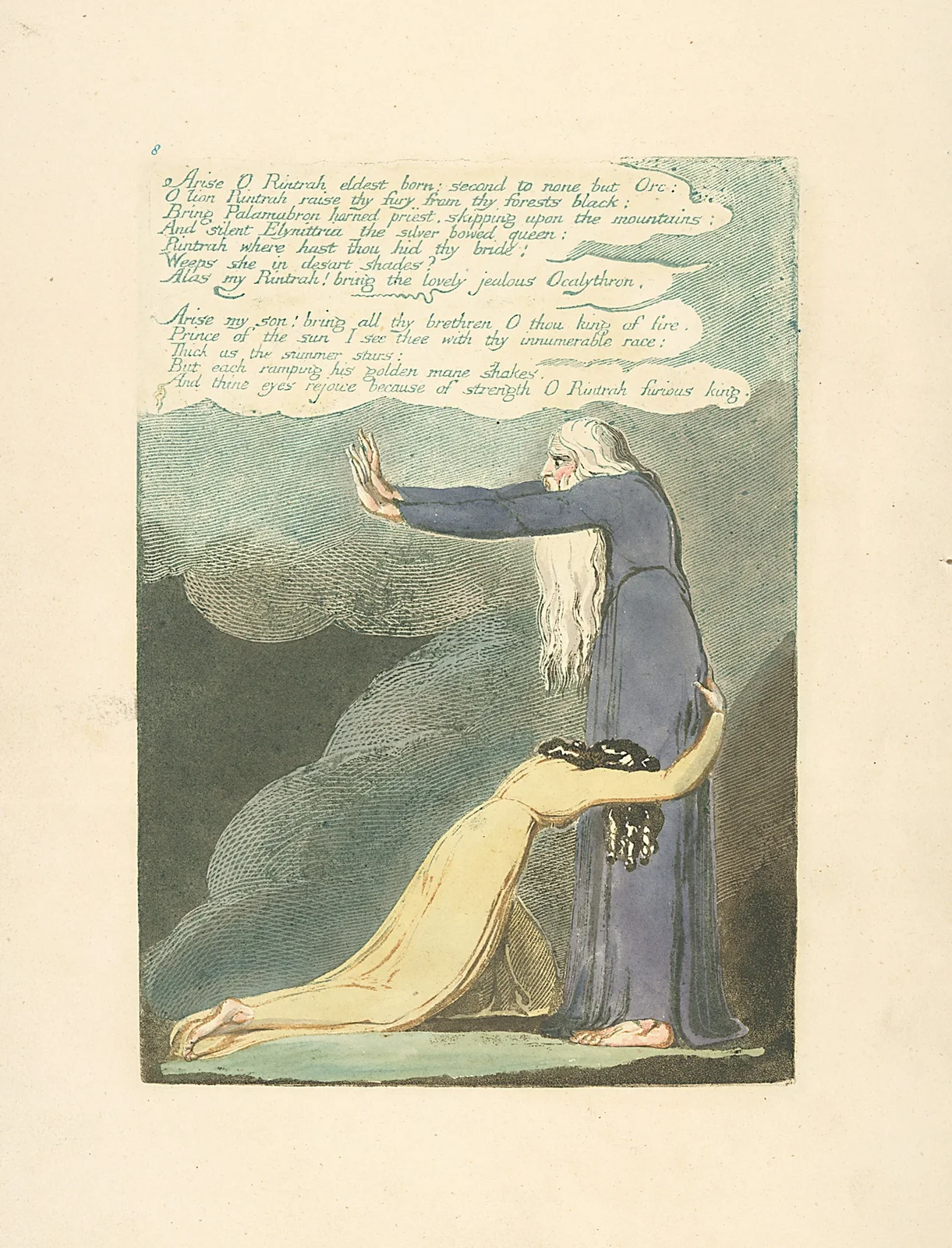 Arise O Rintrah…. av William Blake