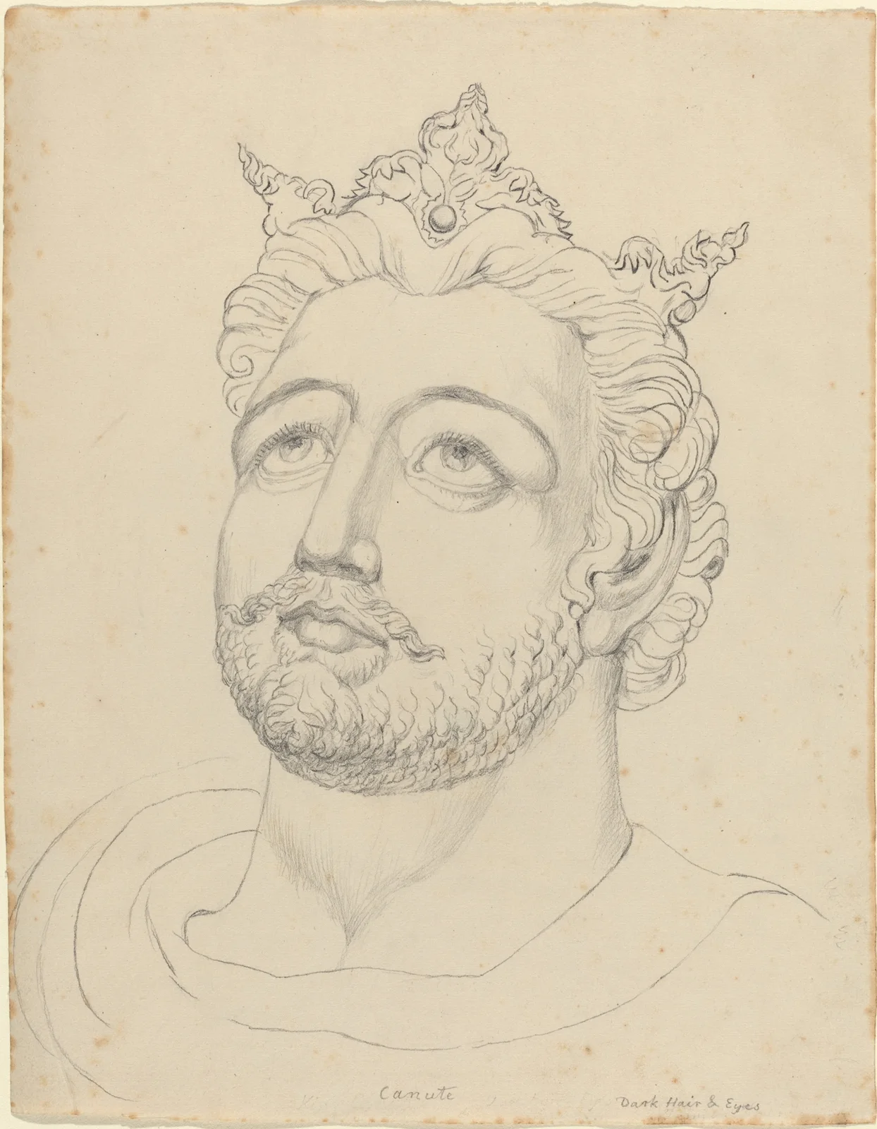 King Canute av William Blake