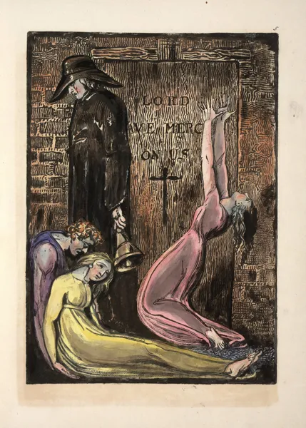Lord have mercy on us av William Blake