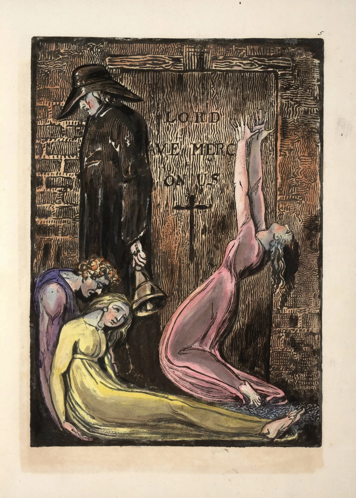 Lord have mercy on us av William Blake