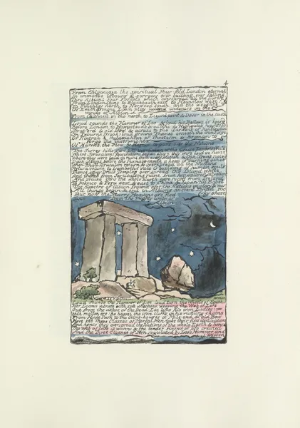 Milton, a poem in 2 books Pl.04 av William Blake