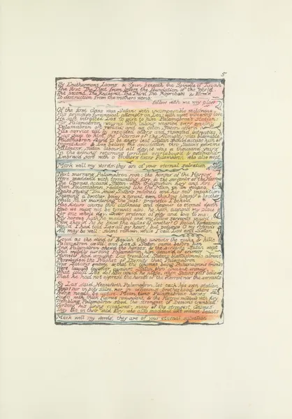 Milton, a poem in 2 books Pl.05 av William Blake
