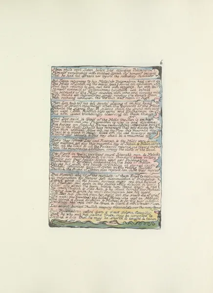 Milton, a poem in 2 books Pl.06 av William Blake