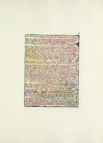 Milton, a poem in 2 books Pl.09 av William Blake