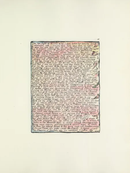 Milton, a poem in 2 books Pl.10 av William Blake