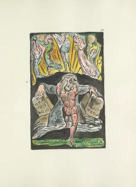 Milton, a poem in 2 books Pl.15 av William Blake