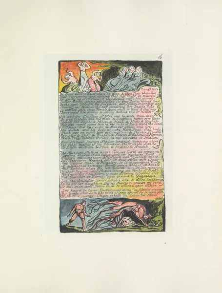 Milton, a poem in 2 books Pl.16 av William Blake