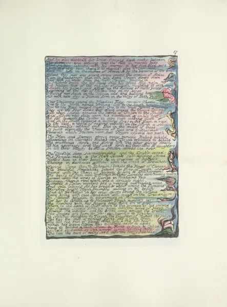 Milton, a poem in 2 books Pl.17 av William Blake
