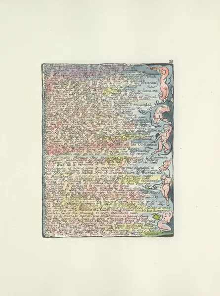 Milton, a poem in 2 books Pl.23 av William Blake