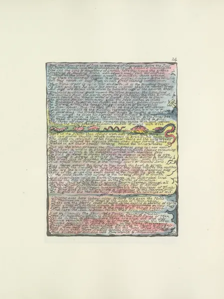Milton, a poem in 2 books Pl.24 av William Blake