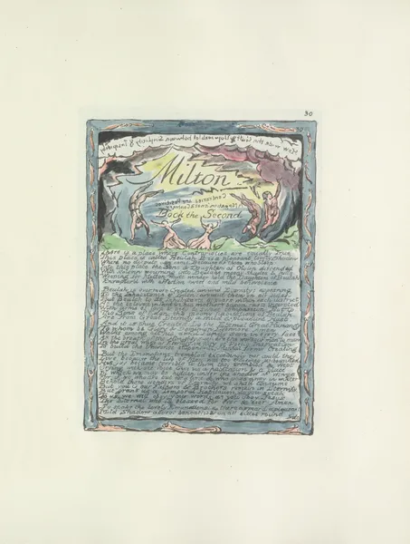 Milton, a poem in 2 books Pl.30 av William Blake