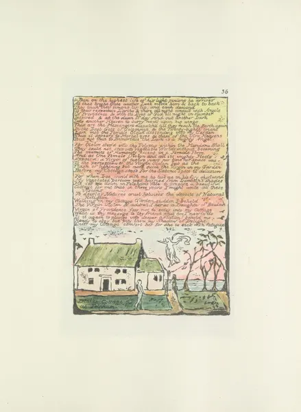 Milton, a poem in 2 books Pl.36 av William Blake