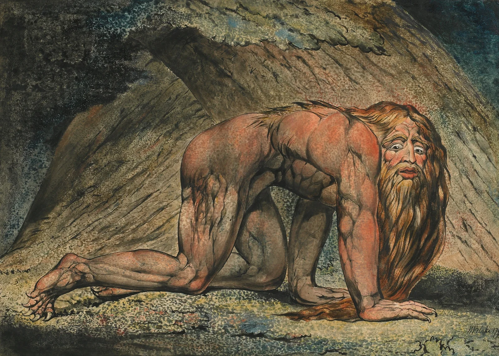 Nebuchadnezzar av William Blake