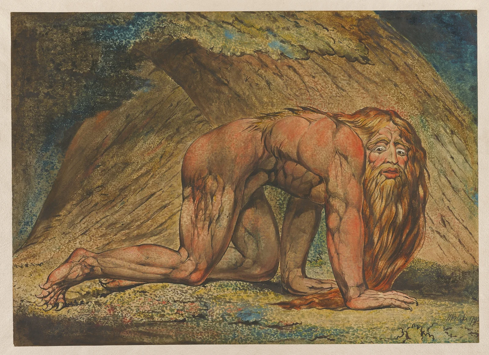 Nebuchadnezzar av William Blake
