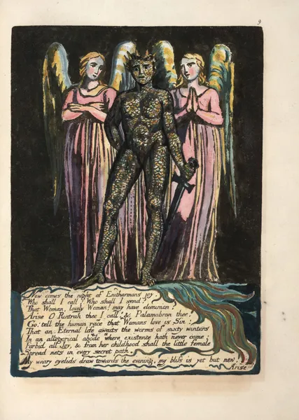Now comes the night …, 1794 – nr 2 av William Blake