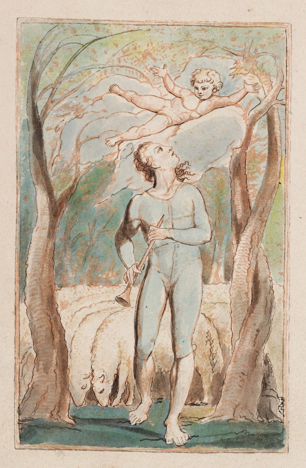 Pl. 1 – Frontispiece av William Blake