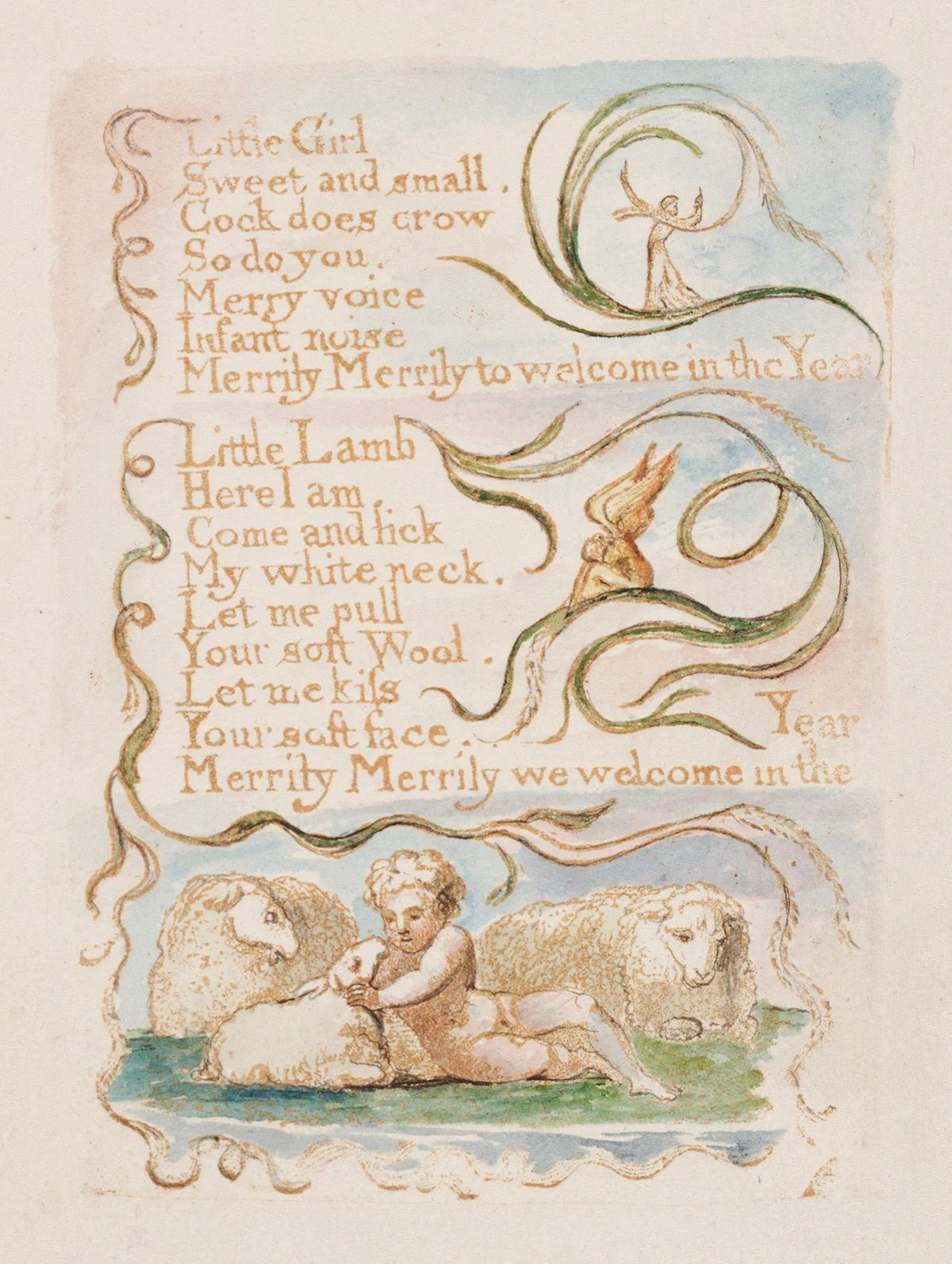 Pl. 8 – Spring av William Blake