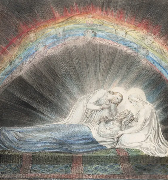 The Death of Saint Joseph av William Blake