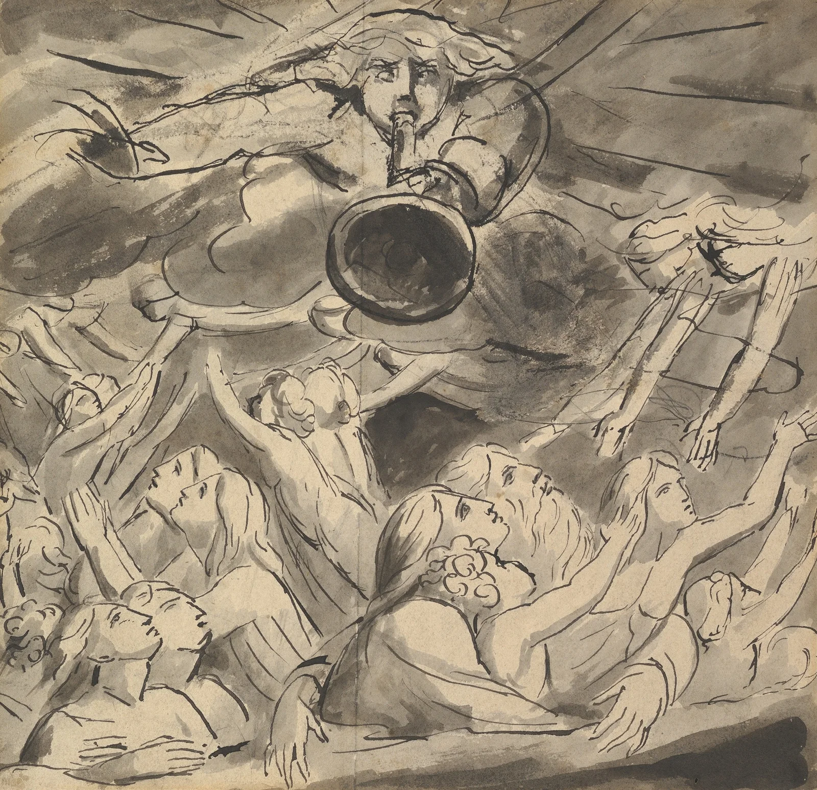 The Last Trumpet av William Blake