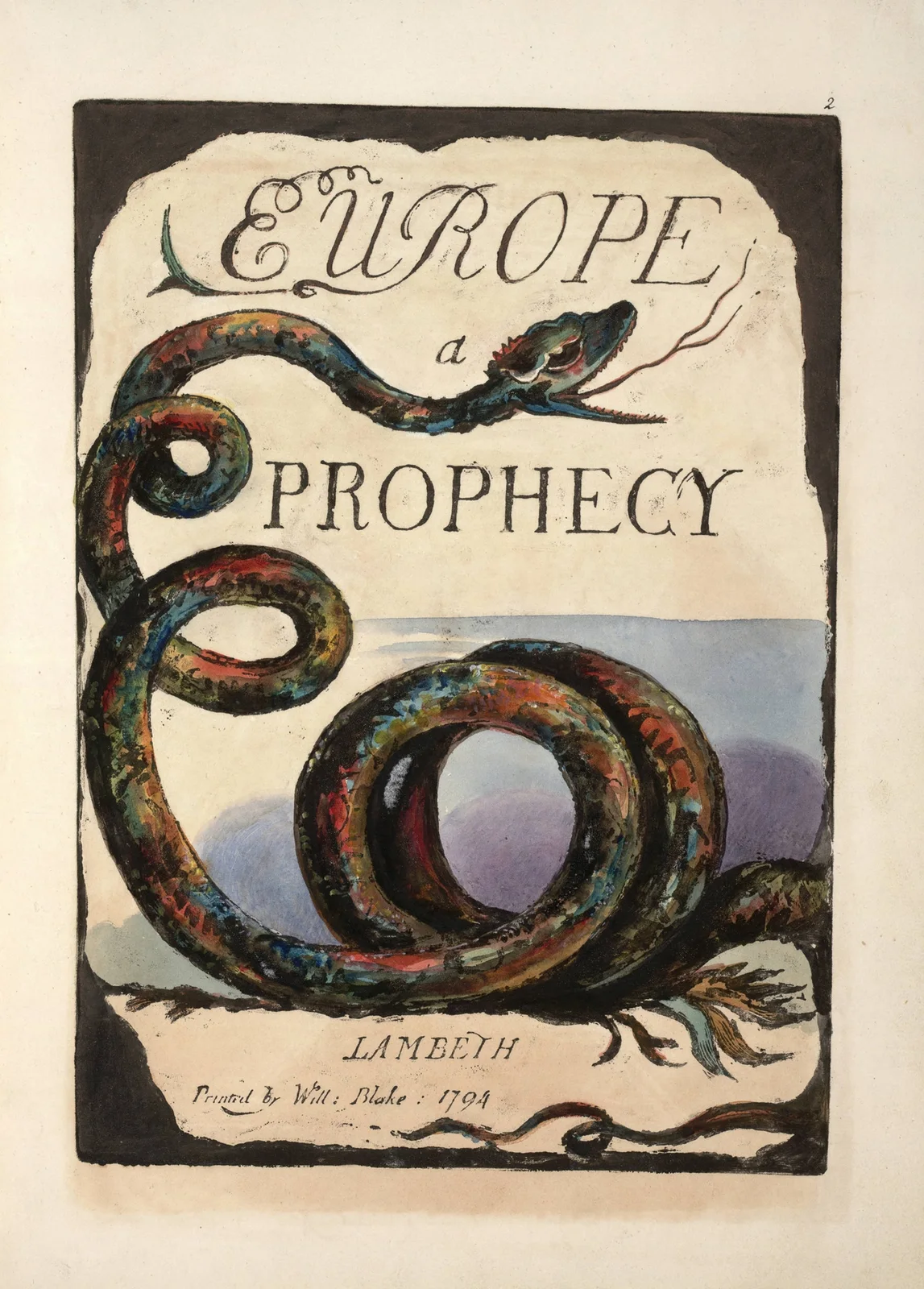 Title Page av William Blake