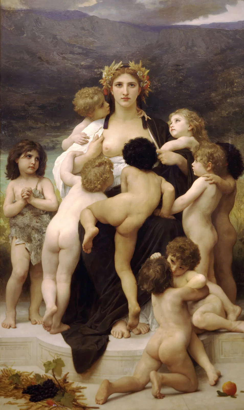 Alma Parens av William Bouguereau