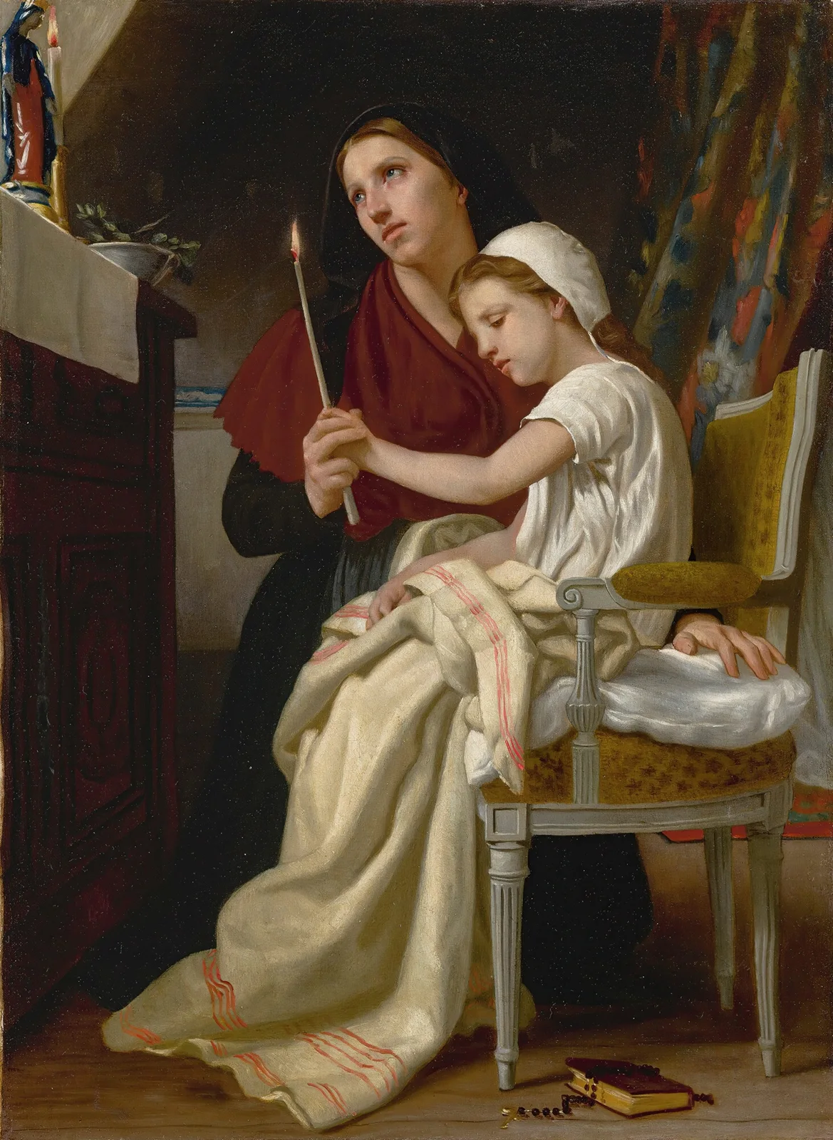 Le Voeu av William Bouguereau