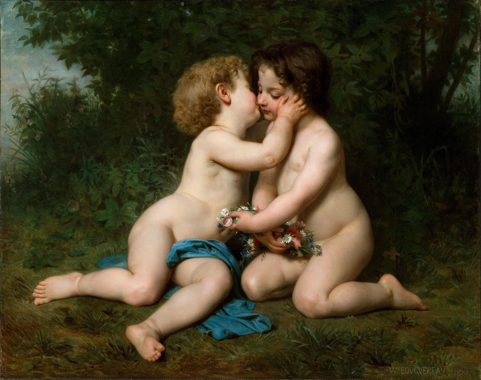 Peace av William Bouguereau