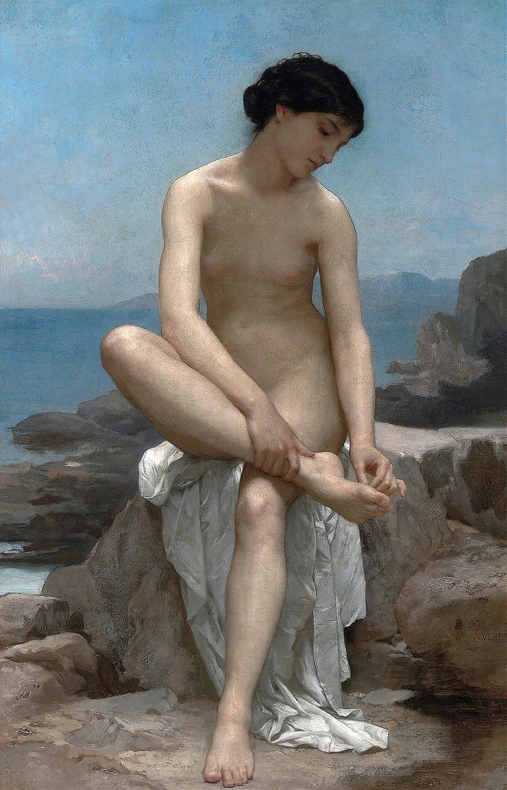 The Bather av William Bouguereau
