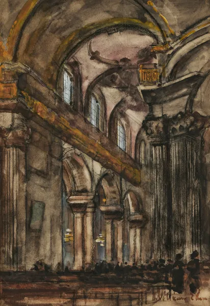 Church Interior av Sir William Eden