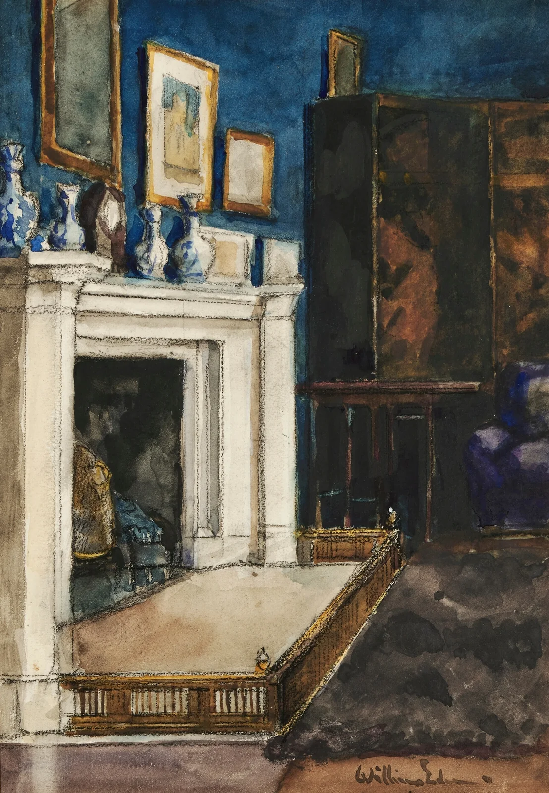 Interior at Windlestone av Sir William Eden