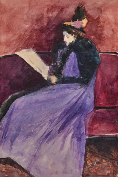 Portrait of Lady (Sybil) Eden av Sir William Eden