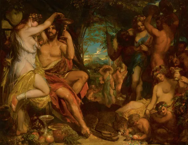 A Bacchanalian Revel av William Etty