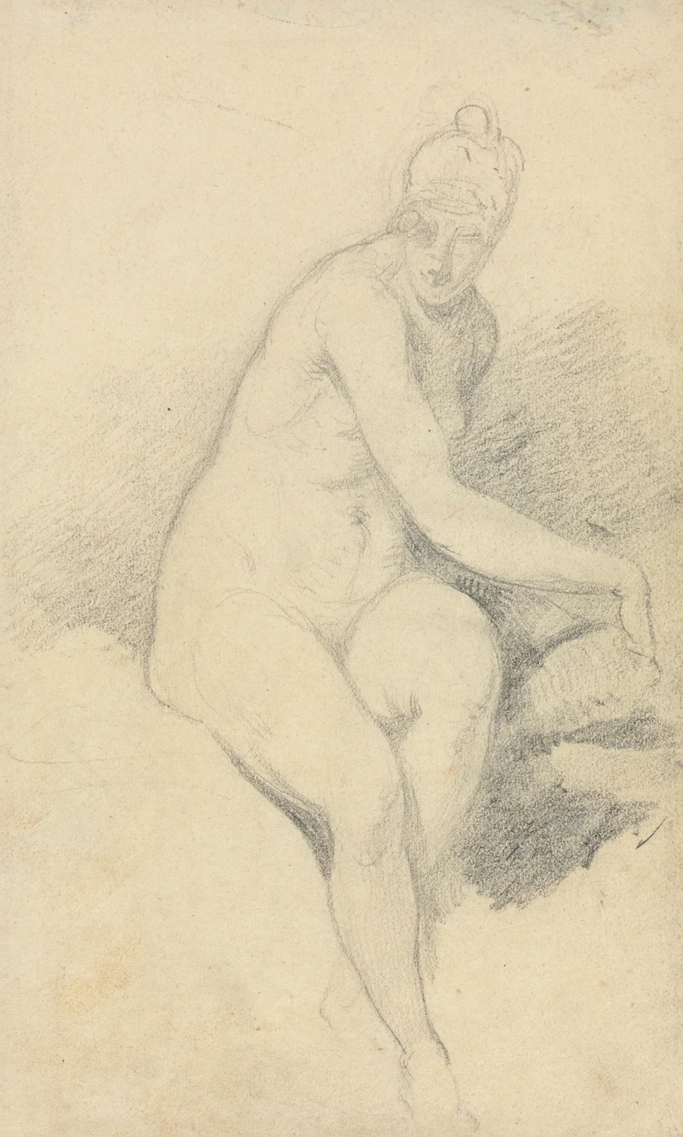 Seated Nude av William Etty