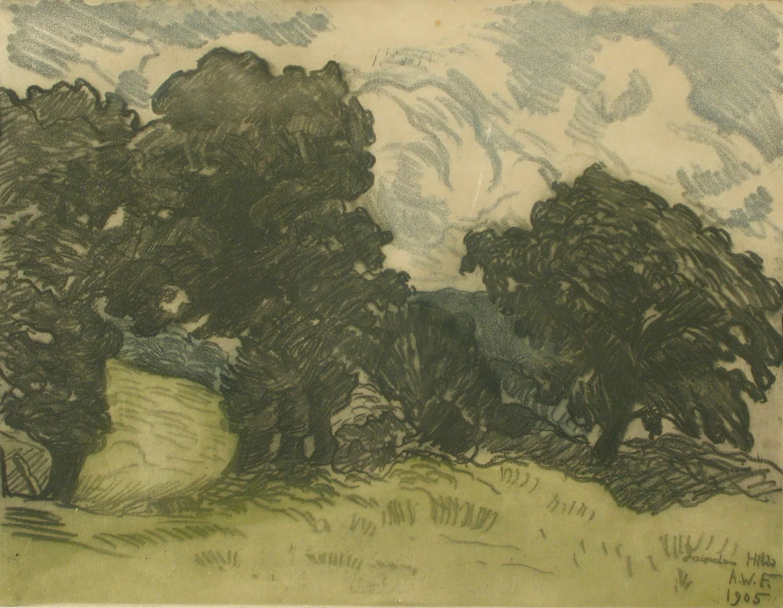 Laindon Hill II av Alfred William Finch