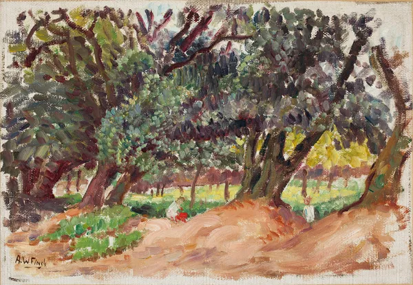 Puistokuva Englannista av Alfred William Finch
